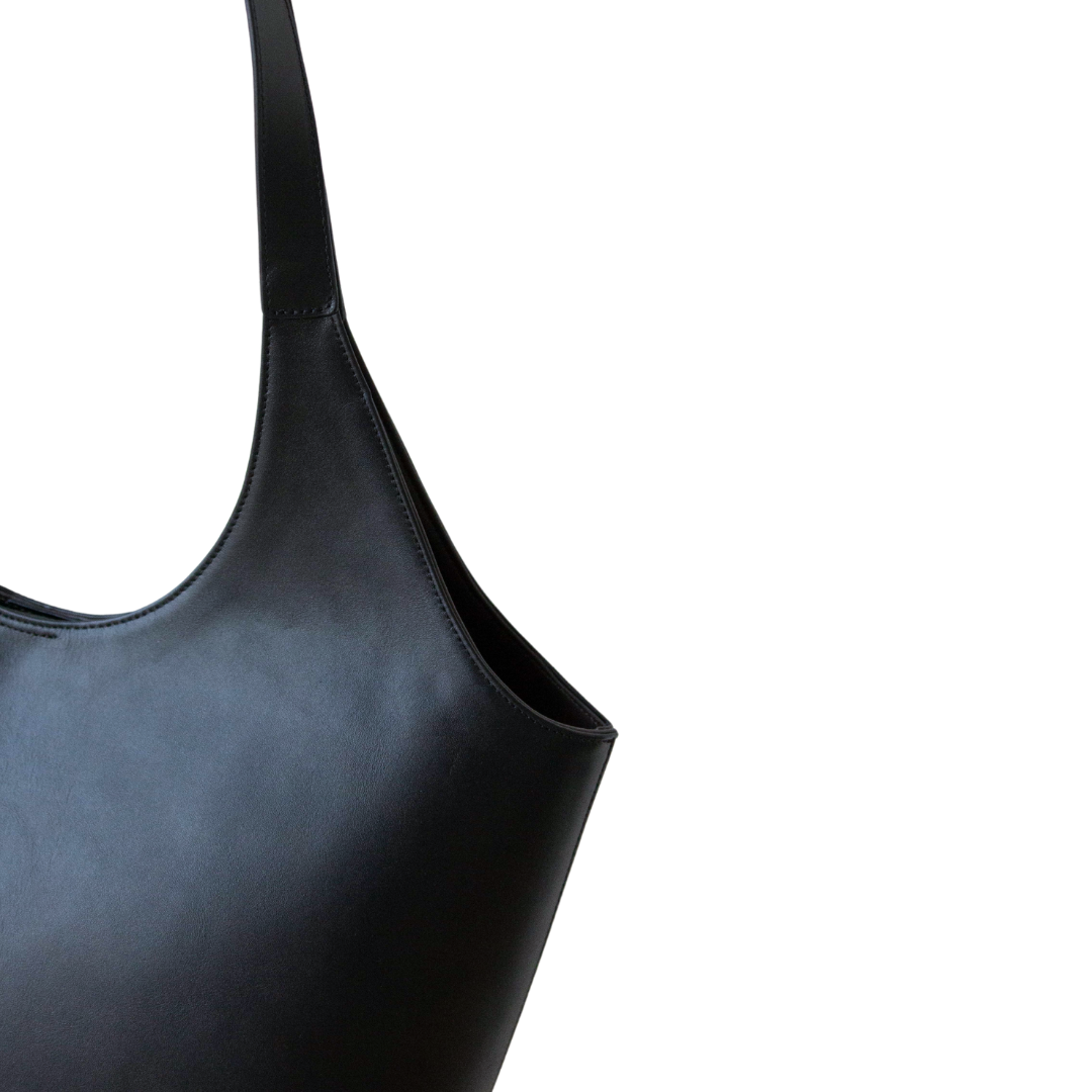 Yaya Tote Black Napa