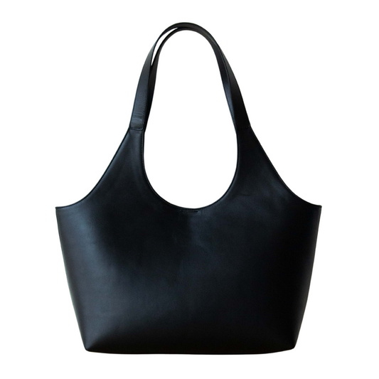 Yaya Tote Black Napa